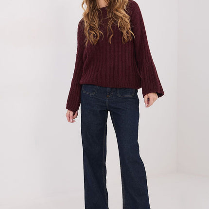 Italy Moda Professional Knit Jumper with Soft Fabric and Elegant Fit