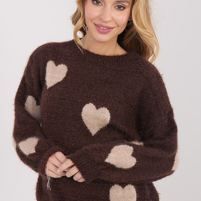 Italy Moda Professional Knit Jumper with Soft Fabric & Elegant Design