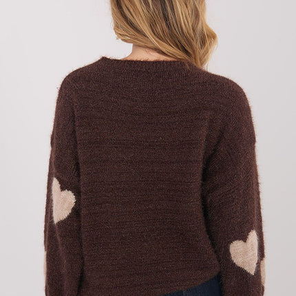 Italy Moda Professional Knit Jumper with Soft Fabric & Elegant Design