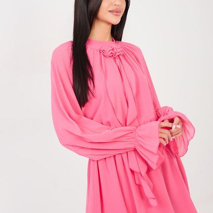 Rue Paris Elegant Cocktail Dress with Cap Sleeves and Flattering Fit