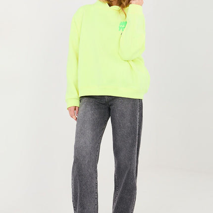 Women's Casual Sweatshirt Cotton Polyester Blend For Everyday Comfort - Très Elite
