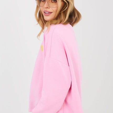 Women's Casual Cotton Blend Sweatshirt for Everyday Comfort and Style - Très Elite