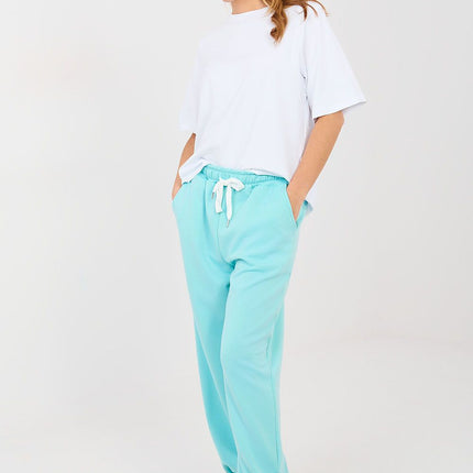 Italy Moda Professional Tracksuit Trousers with Stretch Fabric & Pocke