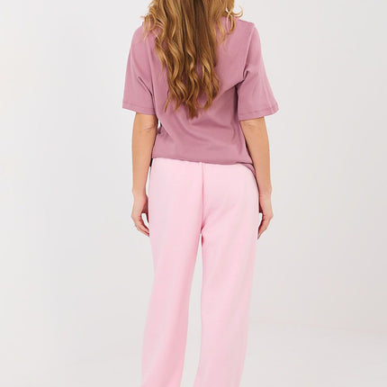 Italy Moda Professional Tracksuit Trousers with Stretch Fabric & Pocke