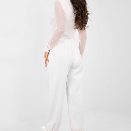 Italy Moda Professional Tracksuit Trousers with Stretch Fabric & Pocke