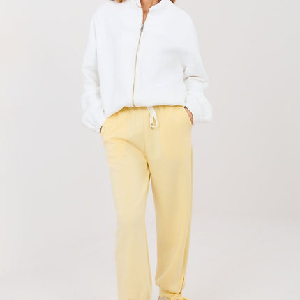 Italy Moda Professional Tracksuit Trousers with Stretch Fabric & Pocke