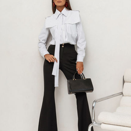 LaBalancia Women's Professional Trousers with Stretch Fabric and Pocke