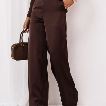 LaBalancia Women's Professional Trousers with Stretch Fabric & Pockets