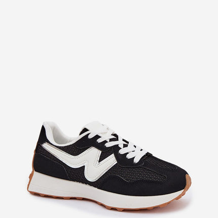 Womens Eco Leather Textile Sport Shoes With Removable Insole - Très Elite
