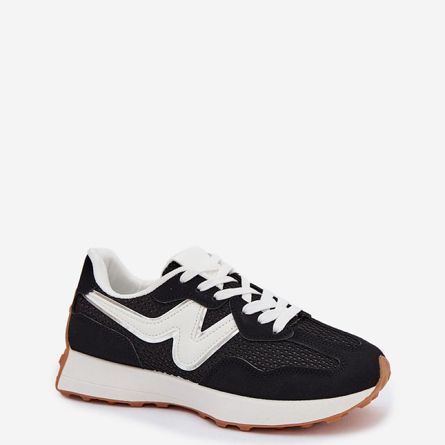 Womens Eco Leather Textile Sport Shoes With Removable Insole - Très Elite