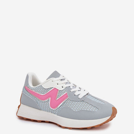 Womens Eco Leather Textile Sport Shoes With Removable Insole - Très Elite