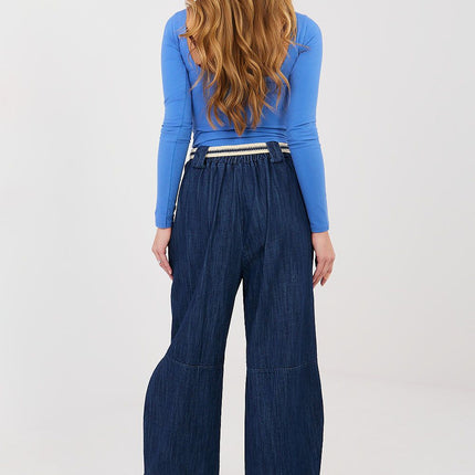 Rue Paris Classic Fit Stretch Jeans with Comfortable Waistband