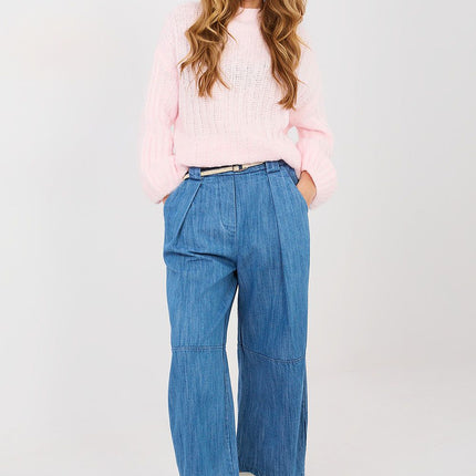 Rue Paris Classic Fit Stretch Jeans with Comfortable Waistband