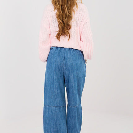 Rue Paris Classic Fit Stretch Jeans with Comfortable Waistband