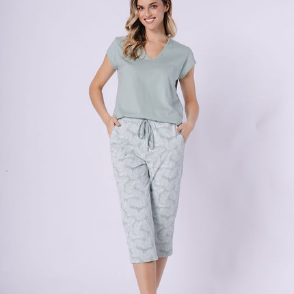 M-Max Men's Comfortable Cotton Pyjama Set with Elastic Waistband
