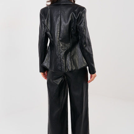 Italy Moda Women's Professional Trousers with Stretch Fabric and Pocke
