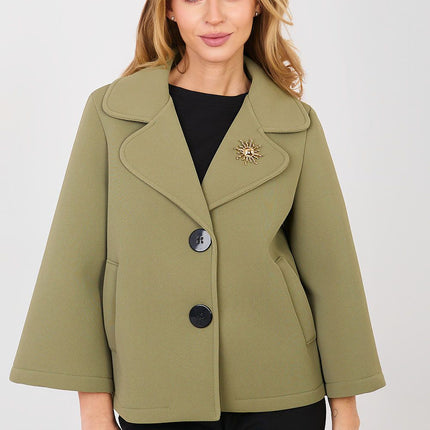 Italy Moda Professional Women's Coat - Elegant Design, Warm Fabric