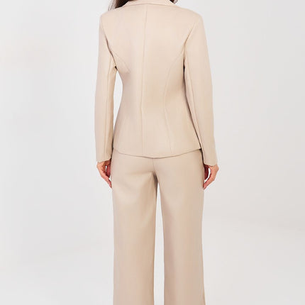 Italy Moda Women's Professional Trousers with Stretch Fabric and Pocke