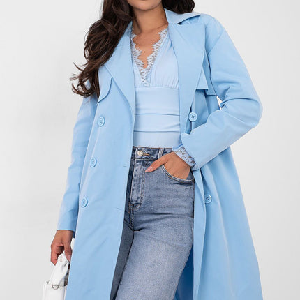 Stylish Womens Trench Coat Casual Workwear For Autumn Winter Spring - Très Elite