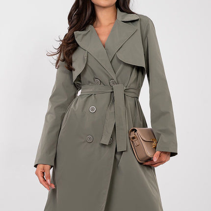 Stylish Womens Trench Coat Casual Workwear For Autumn Winter Spring - Très Elite