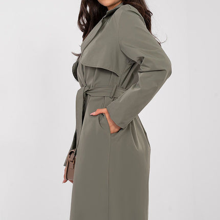 Stylish Womens Trench Coat Casual Workwear For Autumn Winter Spring - Très Elite