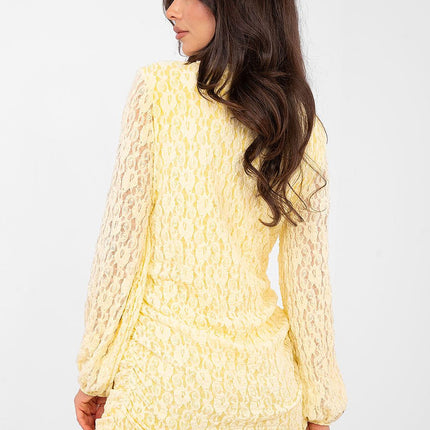 Italy Moda Elegant Short Dress with Pockets and Flattering Fit