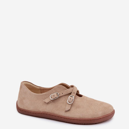 Women Barefoot Half Shoes Suede With Flat Sole For Comfort - Très Elite