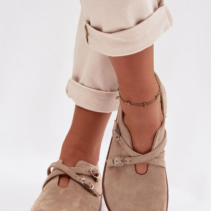 Women Barefoot Half Shoes Suede With Flat Sole For Comfort - Très Elite