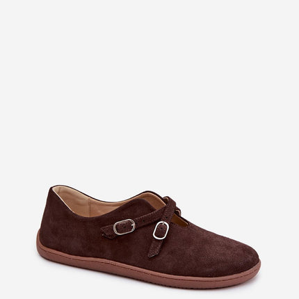 Women Barefoot Half Shoes Suede With Flat Sole For Comfort - Très Elite