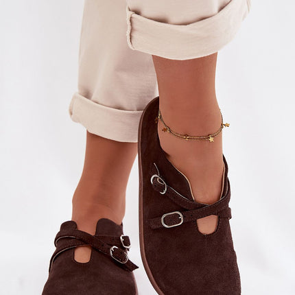 Women Barefoot Half Shoes Suede With Flat Sole For Comfort - Très Elite