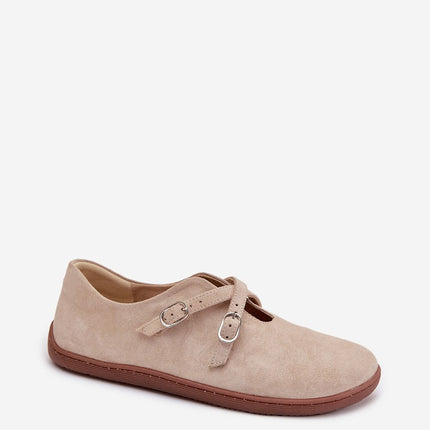 Women Barefoot Half Shoes Suede With Flat Sole For Comfort - Très Elite