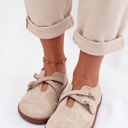 Women Barefoot Half Shoes Suede With Flat Sole For Comfort - Très Elite