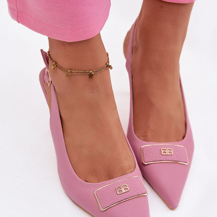 Elegant Textile High Heels With Pointed Toes And Stiletto Heels - Très Elite