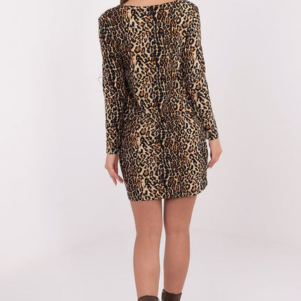 Animal Motif Daydress Knee Length Comfortable Everyday Wear - Très Elite