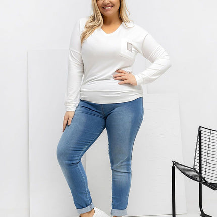 Plus Size Blouse Everyday Comfort Versatile Styling - Très Elite