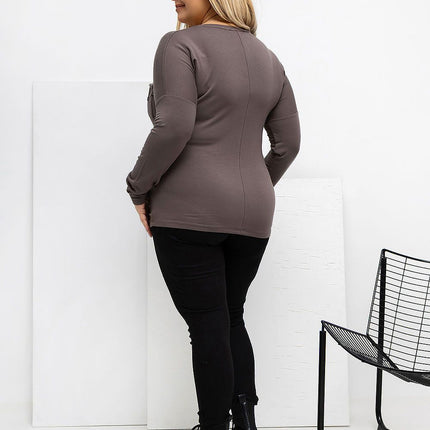 Plus Size Blouse Everyday Comfort Versatile Styling - Très Elite