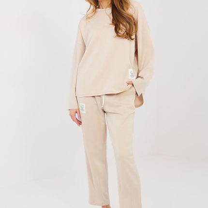 Womens Tracksuit Set Sweatshirt And Pants Casual Minimalist Comfort - Très Elite