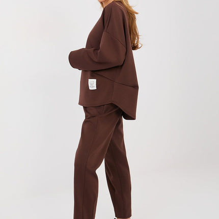 Womens Tracksuit Set Sweatshirt And Pants Casual Minimalist Comfort - Très Elite
