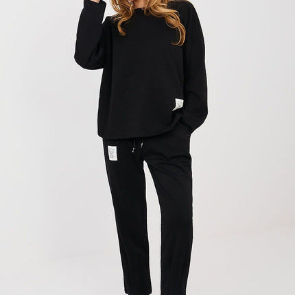 Womens Tracksuit Set Sweatshirt And Pants Casual Minimalist Comfort - Très Elite