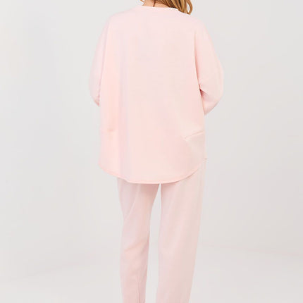 Womens Tracksuit Set Sweatshirt And Pants Casual Minimalist Comfort - Très Elite