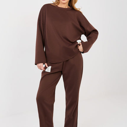 Womens Tracksuit Set Sweatshirt And Pants Casual Minimalist Comfort - Très Elite