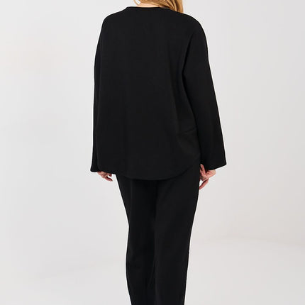 Womens Tracksuit Set Sweatshirt And Pants Casual Minimalist Comfort - Très Elite