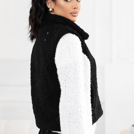 Faux Fur Vest For Women Polyester Soft And Comfortable Casual - Très Elite