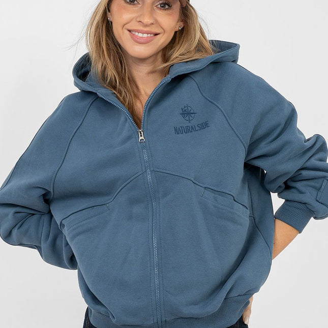Women's Casual Sweatshirt Cotton Polyester Blend Soft Comfort for Everyday Wear - Très Elite