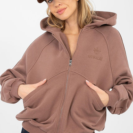 Women's Casual Sweatshirt Cotton Polyester Blend Soft Comfort for Everyday Wear - Très Elite