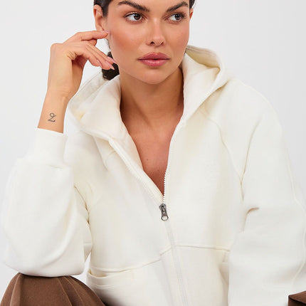 Women's Casual Sweatshirt Cotton Polyester Blend Soft Comfort for Everyday Wear - Très Elite