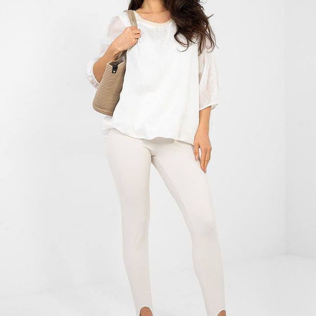 Italy Moda Professional Women's Blouse - Elegant Design & Comfortable