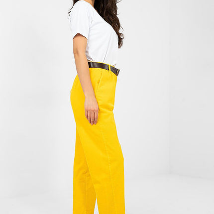 Italy Moda Professional Corduroy Trousers with Comfort Fit and Pockets