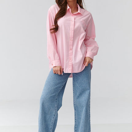 Womens Long Sleeve Shirt One Size Loose Fit Lightweight For Spring And Summer - Très Elite