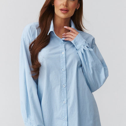 Womens Long Sleeve Shirt One Size Loose Fit Lightweight For Spring And Summer - Très Elite